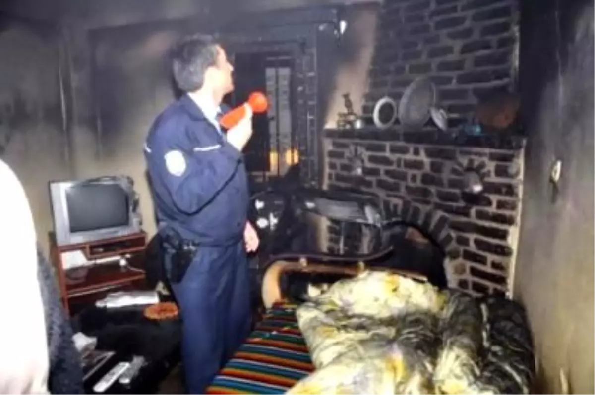 Bodrum\'da Villa Yangını