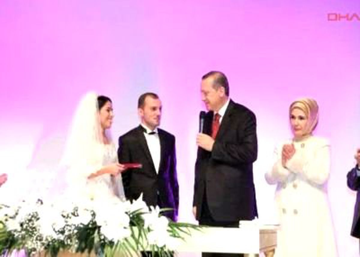 Erdoğan, Nikah Şahidi Oldu