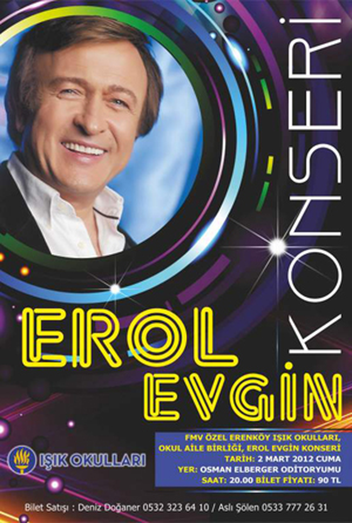 Erol Evgin FMV Işık Okullarında
