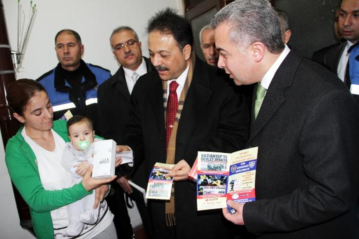 Gaziantep'te Sobadan Zehirlenmelere Karşı Dedektör Dağıtımı