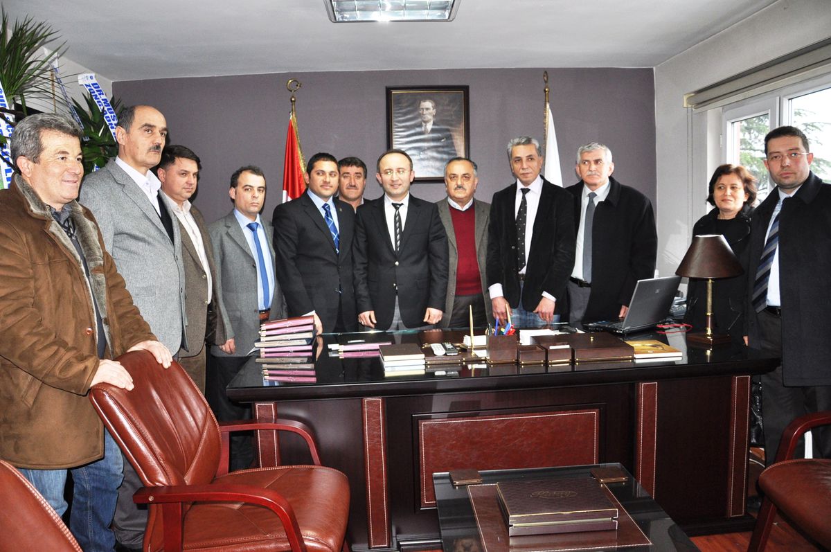 Karaduman ve Yönetiminden, Sağlık Müdürü Cin\'e Ziyaret