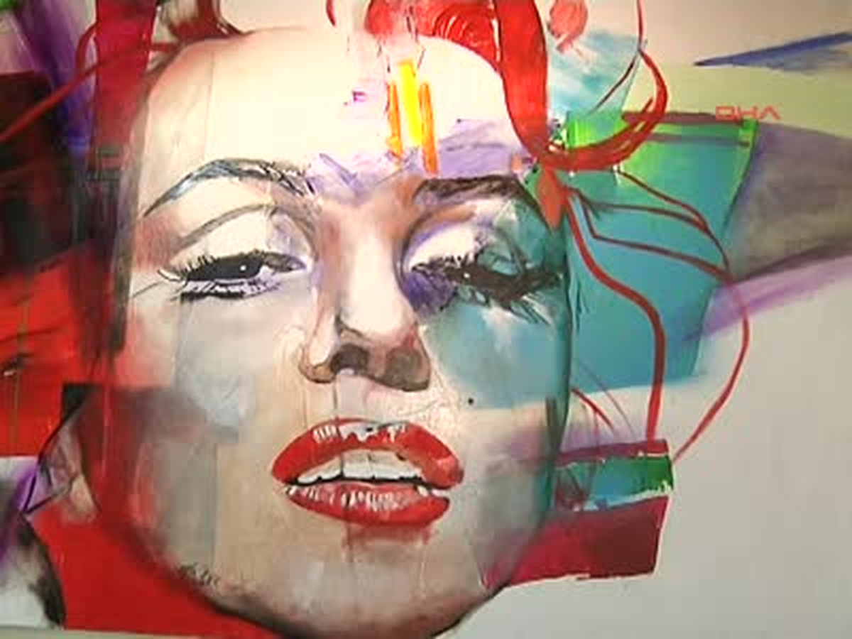 Konuklara Marily Monroe Sürprizi