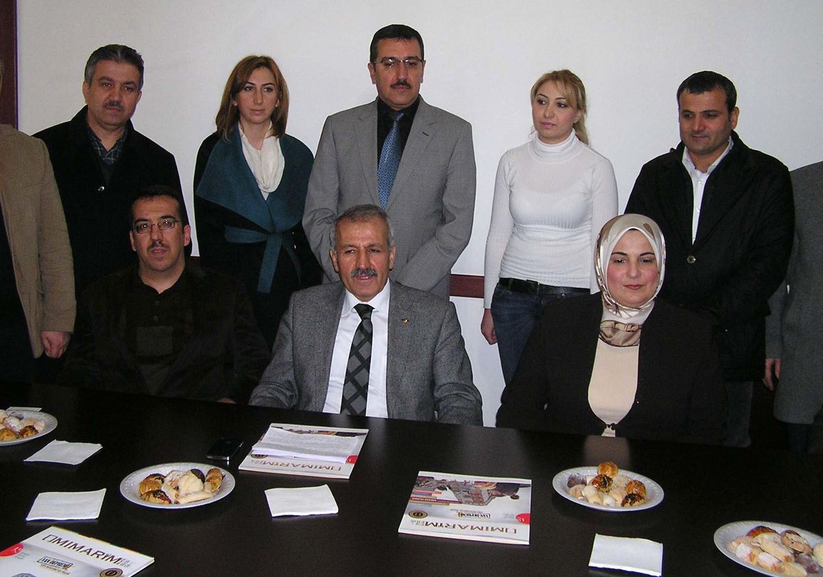 Malatya Milletvekili Mustafa Şahin'den, Mimarlar Odası'na Ziyaret