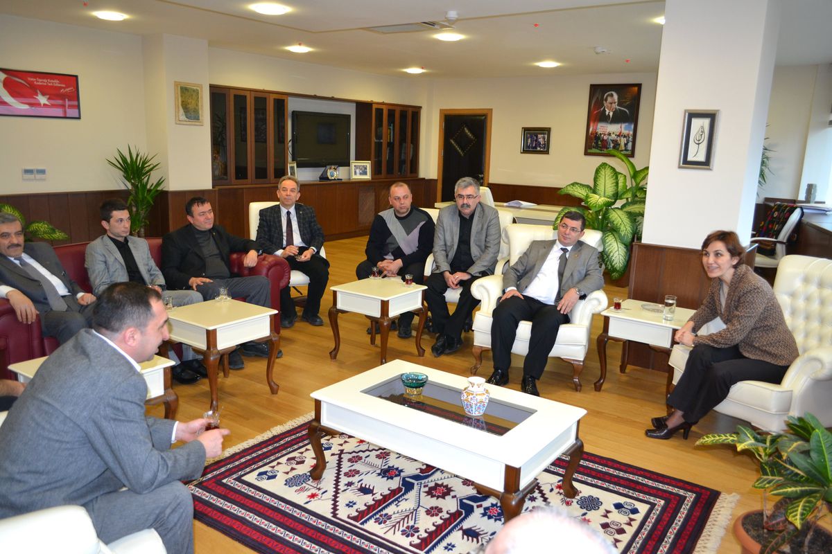 Müsiad Düzce Şubesinden Rektör Şerifoğlu\'na Ziyaret