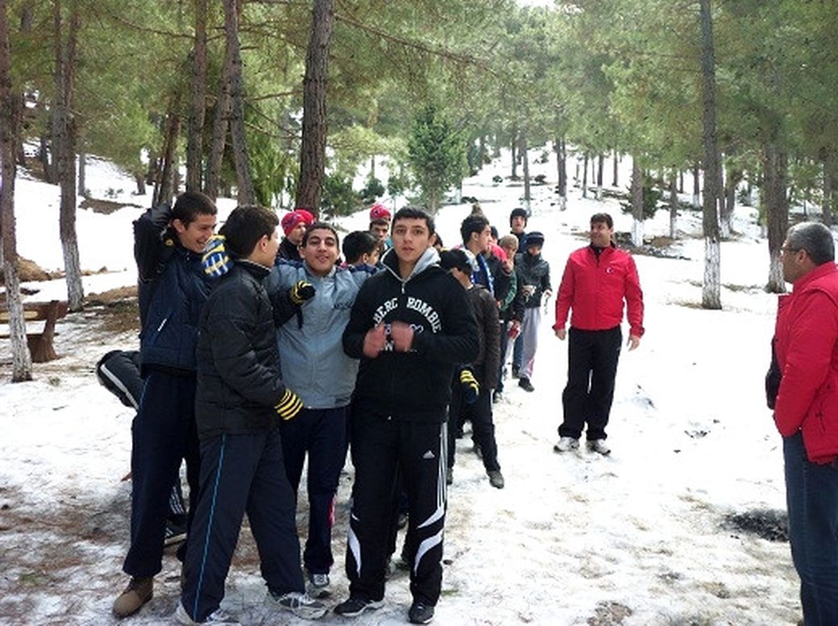 Sporcuların Kar Keyfi