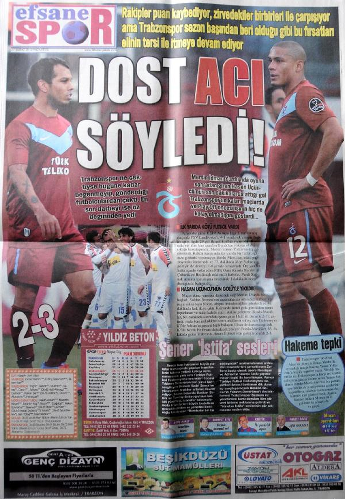 Trazonspor'un Kabusu Avrupa Dönüşü