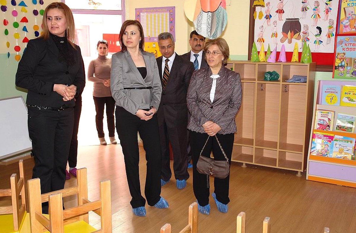 Vali Odabaş'ın Eşi Anaokulu'nu Ziyaret Etti