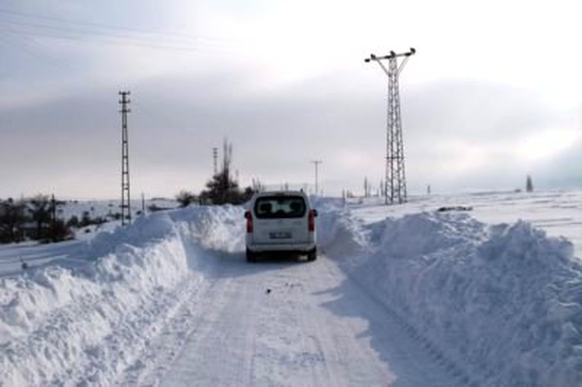 Yozgat\'ta Kar Yağışı