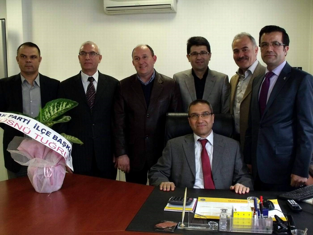 AK Parti Yeni PTT Müdürünü Ziyaret Etti