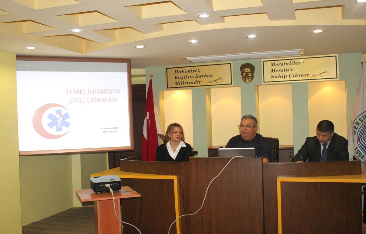 Belediye Personeline İlkyardım Eğitimi Verildi