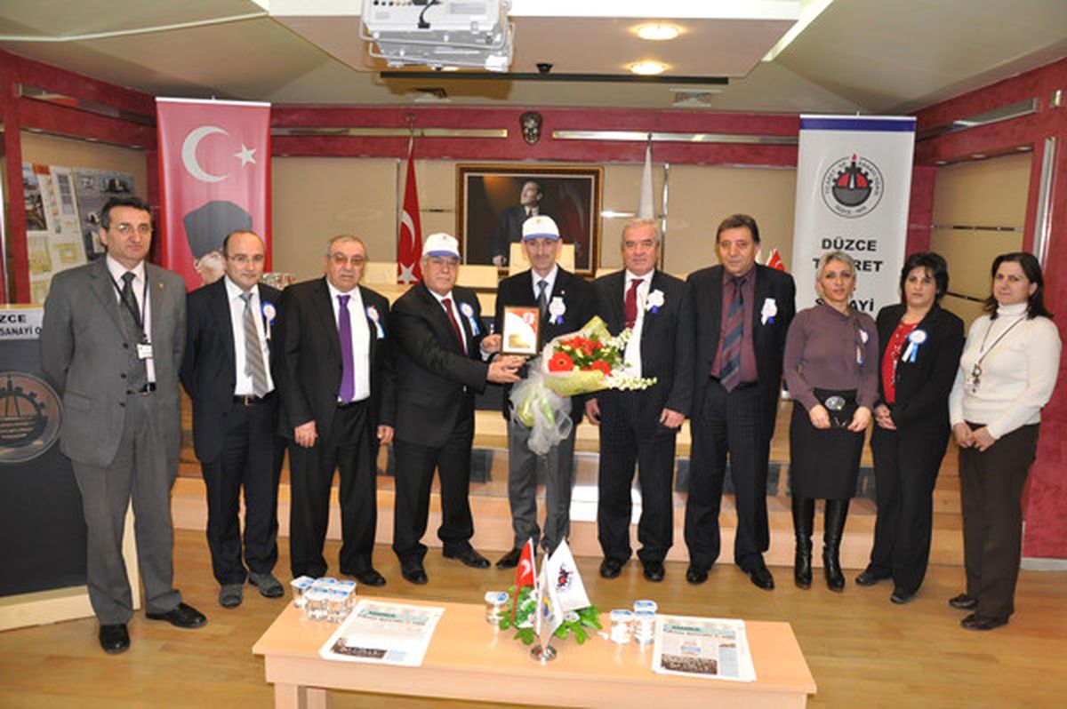 Defterdar Parmakerli\'de Dtso Başkanı Büyük\'ü Ziyaret Etti