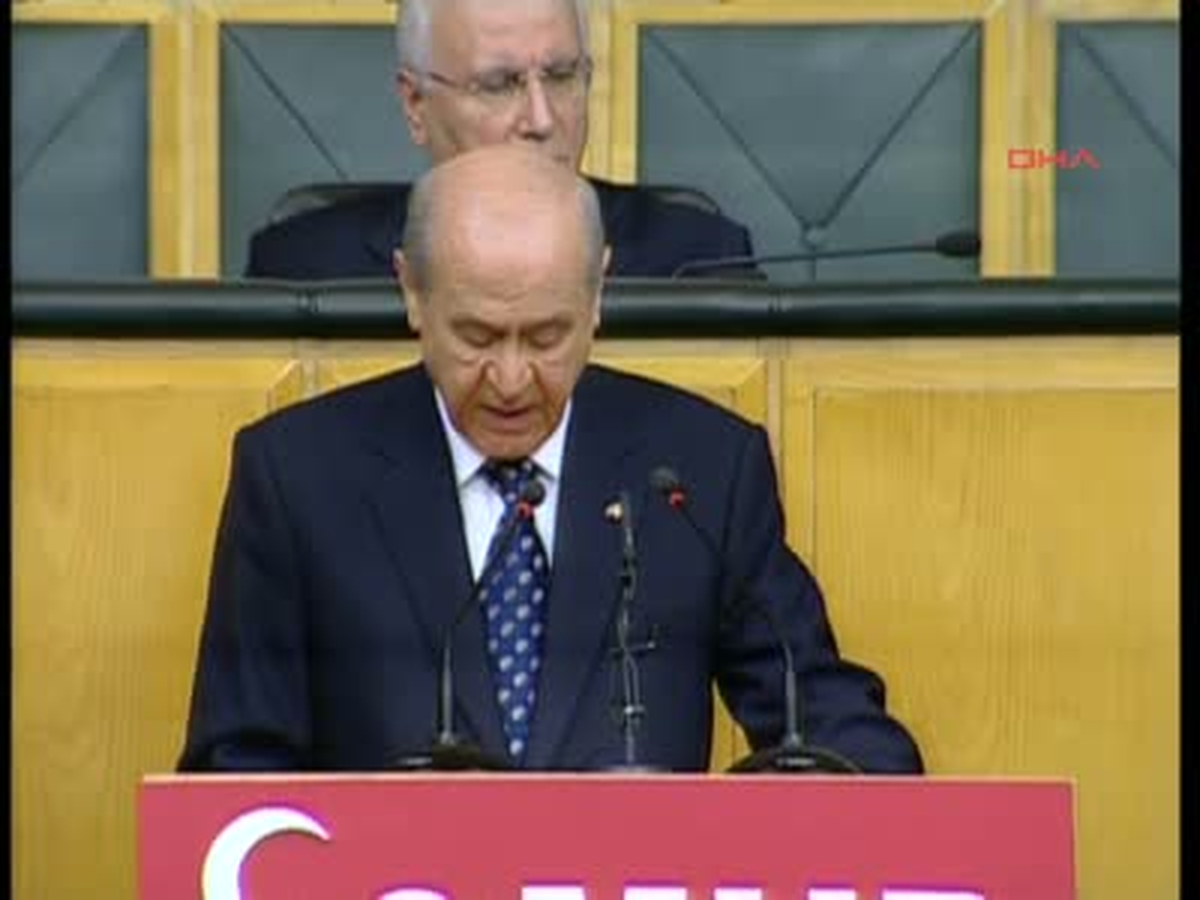 Devlet Bahçeli : "Elebaşlarıyla Hiçbir Ortamda Pazarlık Yapmadık, Aklımızdan Bile Geçirmedik"