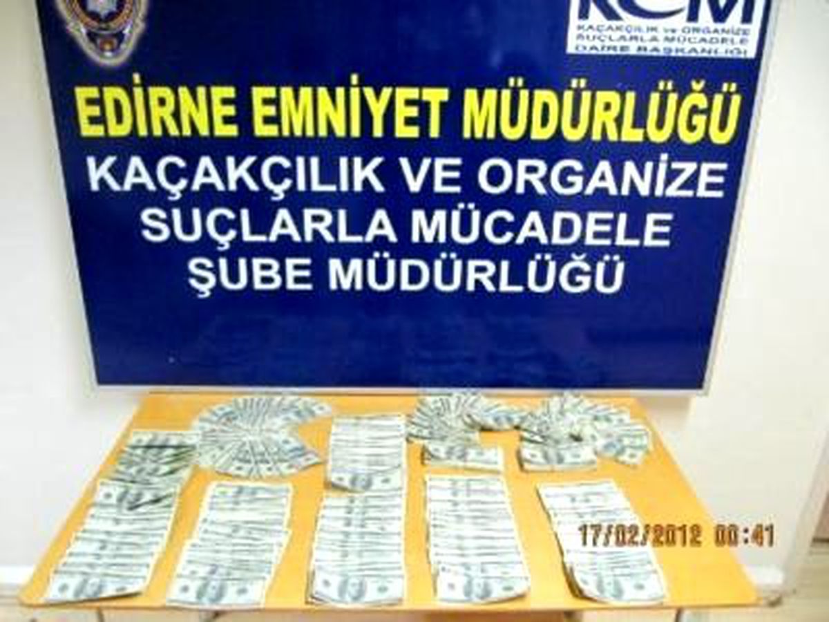 Edirne\'de Sahte Dolar Operasyonu