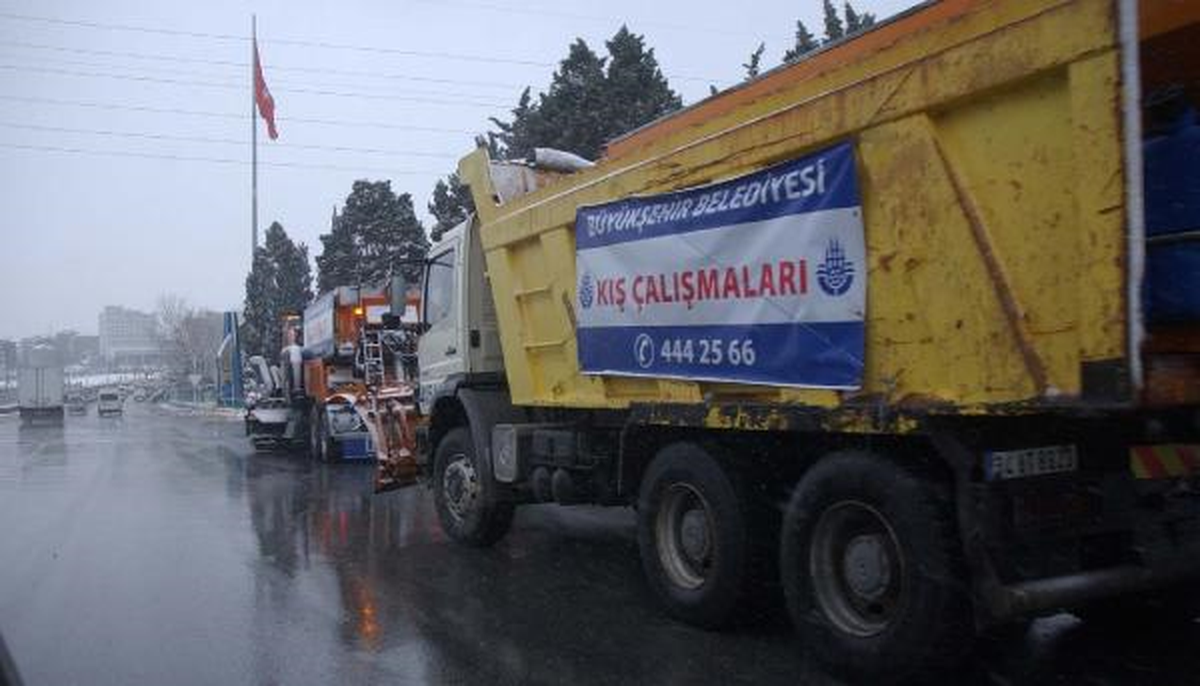 İstanbul Yine Beyaza Uyandı