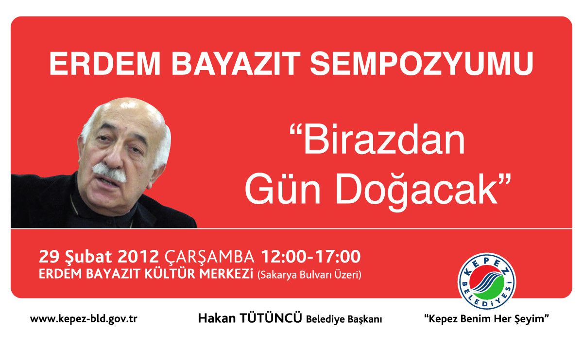 Kepez\'de "Erdem Bayazıt" Sempozyumu