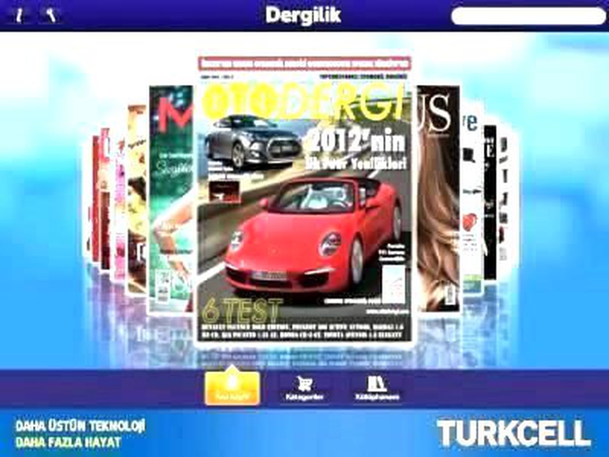 Otodergi, Ipad\'te Turkcell Dergilik Platformunda