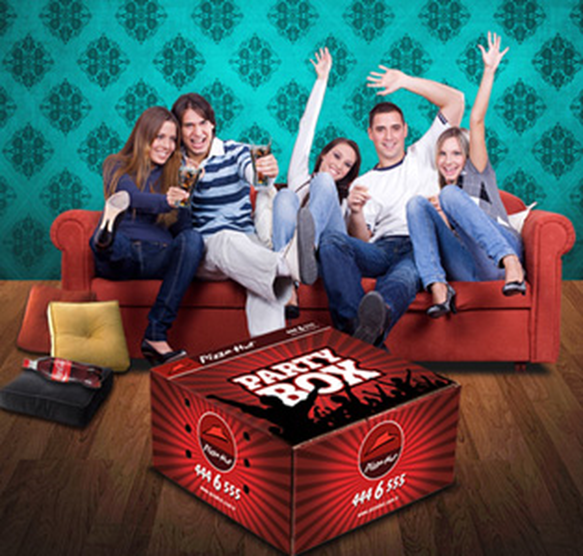 Pizza Hut\'tan "İçi Dolu Kutucuk"
