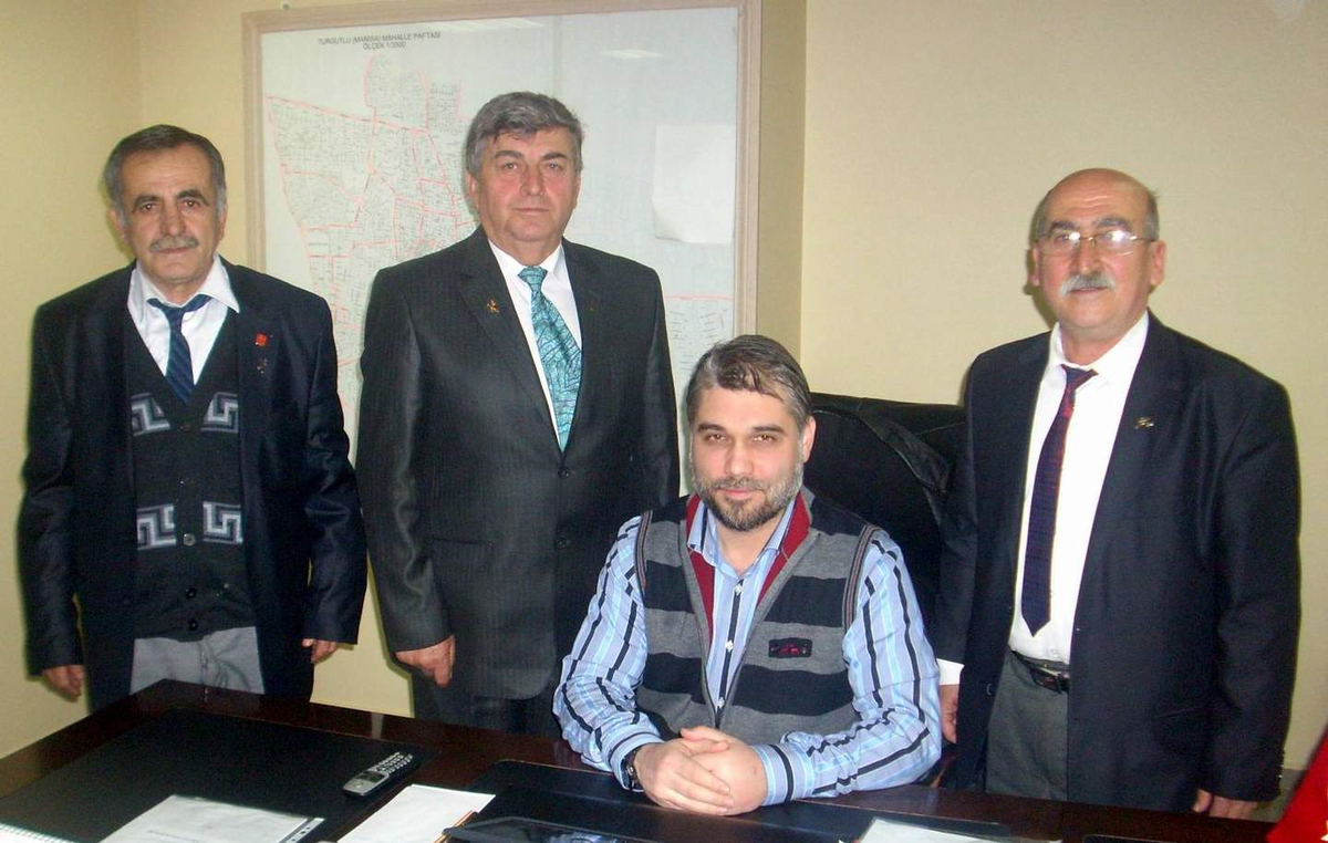 Salihlili Gaziler, Başkan Orhan\'ı Ziyaret Etti