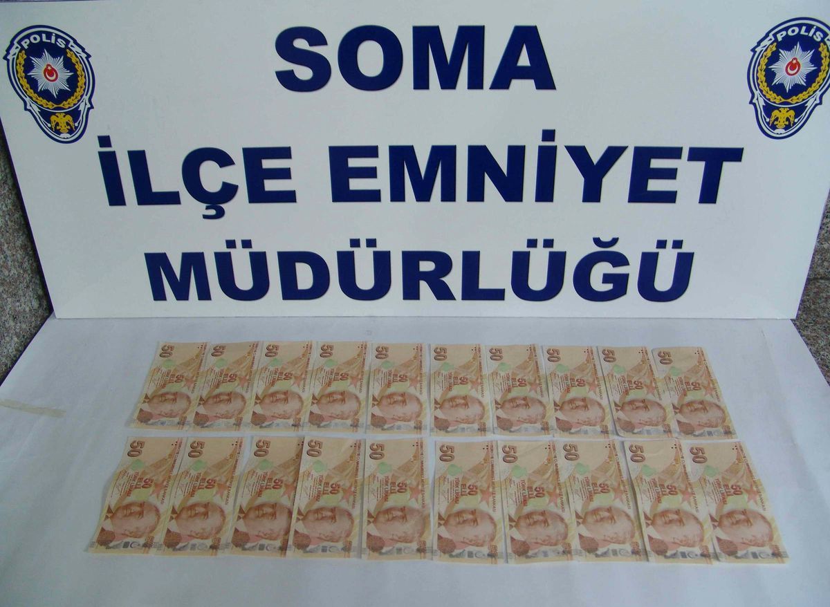 Soma\'da Sahte Para Operasyonu
