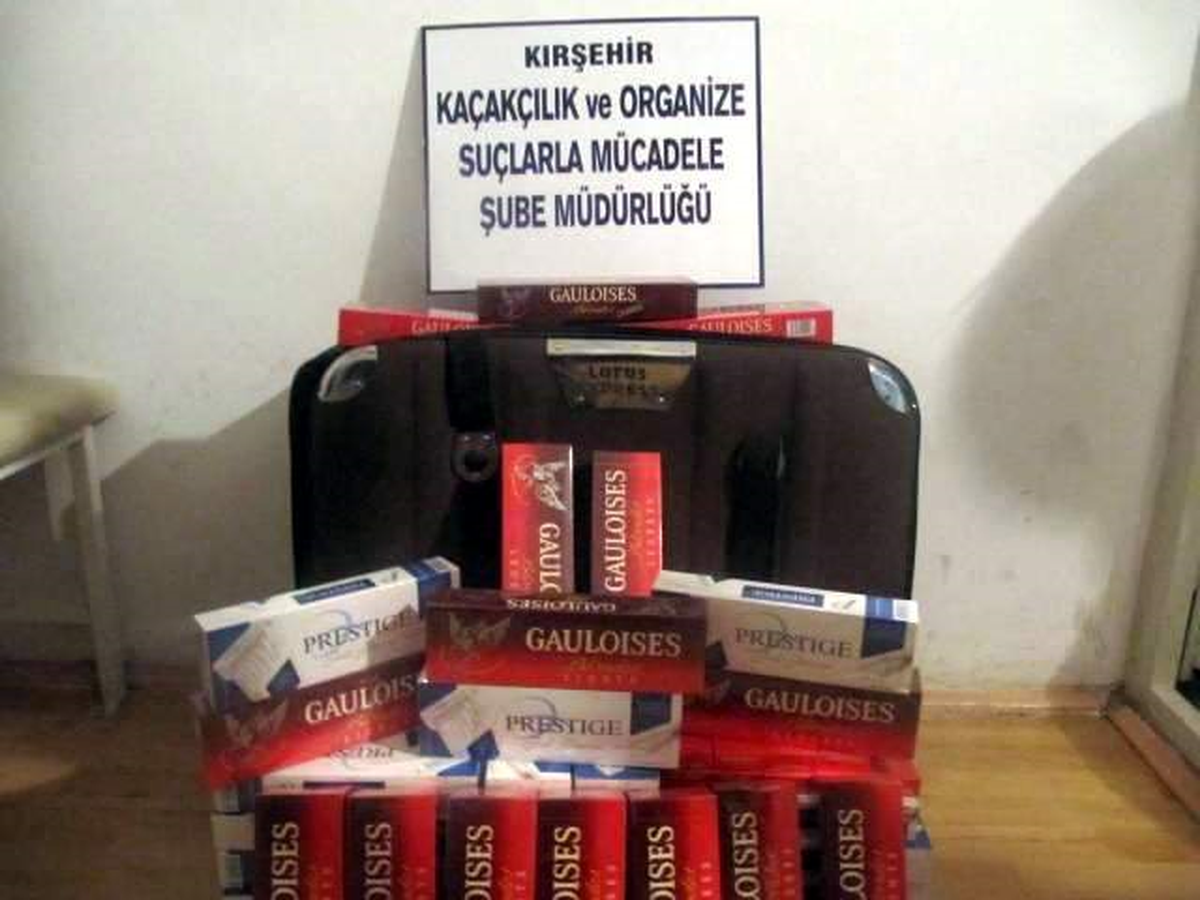 659 Paket Kaçak Sigara Ele Geçirldi