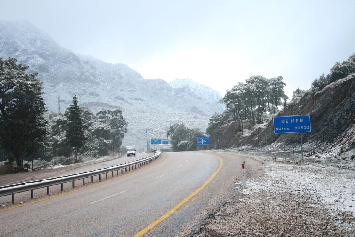 Antalya\'da Kar