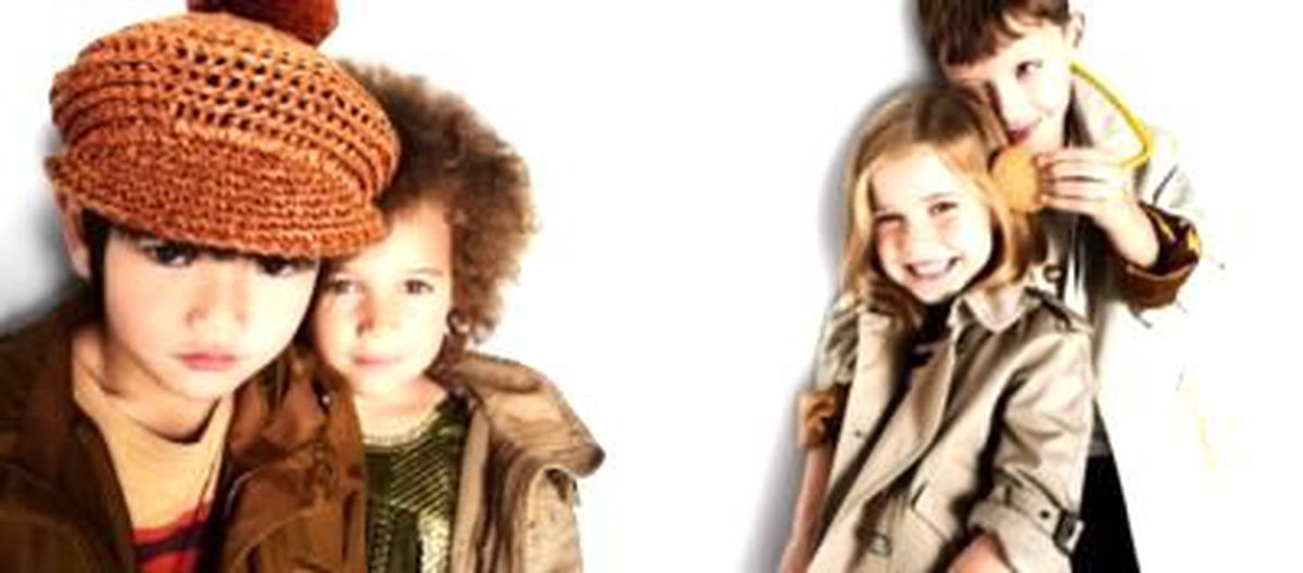 Burberry 2012 İlkbahar Çocuk Koleksiyonu
