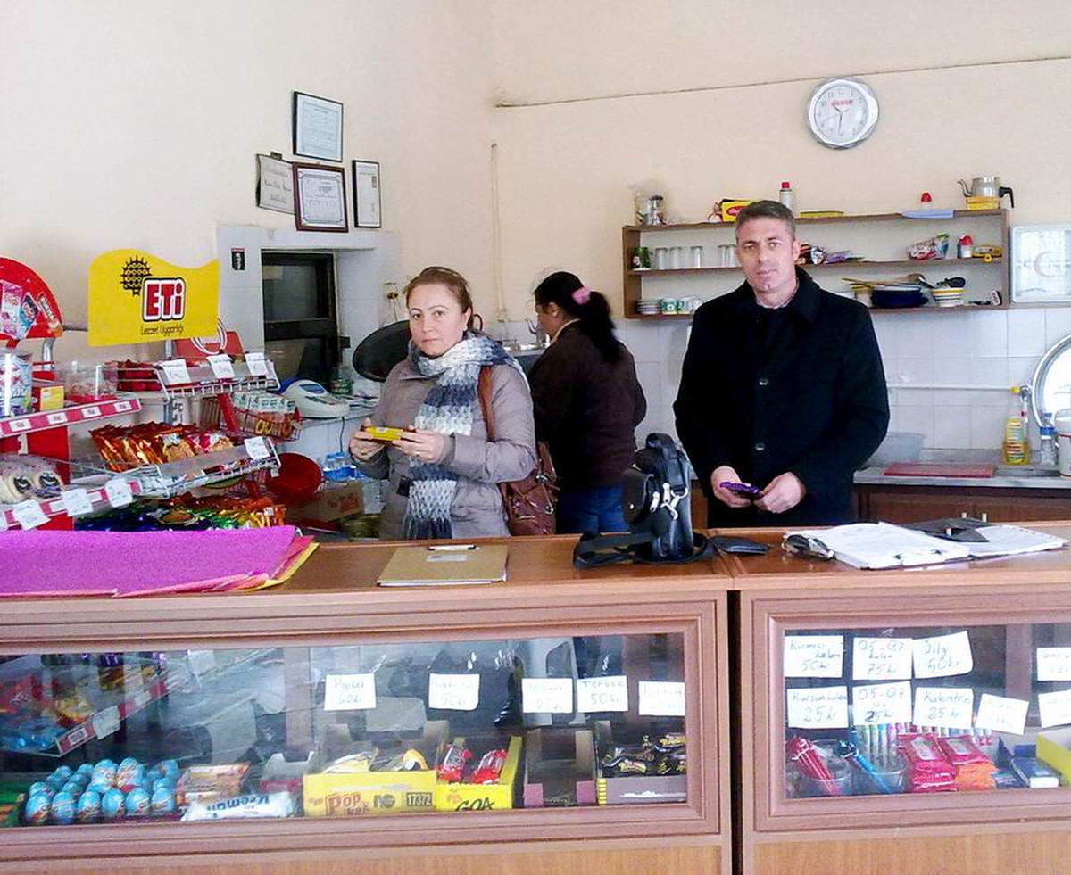 Burhaniye\'de Okul Kantinleri Denetlendi