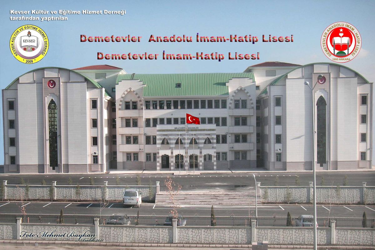 Develi Eğitim Gönüllüleri Ankara\'ya Okul Yaptı