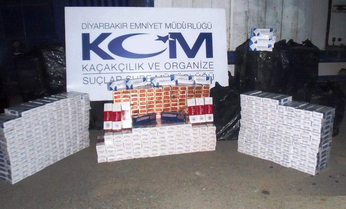 Diyarbakır\'da Kaçak Sigara Operasyonu