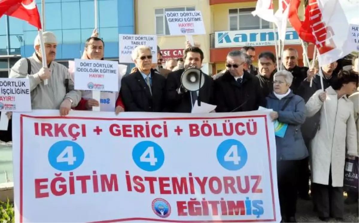 Eğitim İş'ten '4+4+4' Protestosu