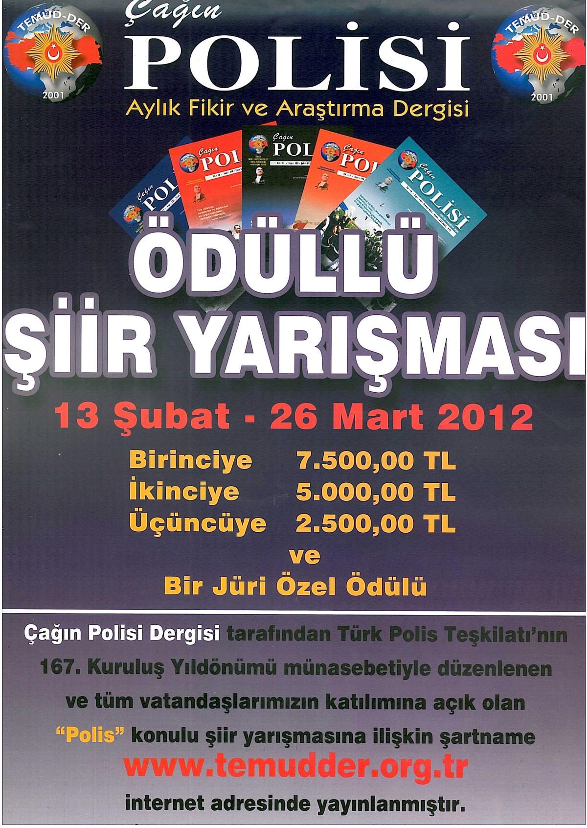 En Güzel Şiiri Yaz 7 Bin 500 TL\'yi Al