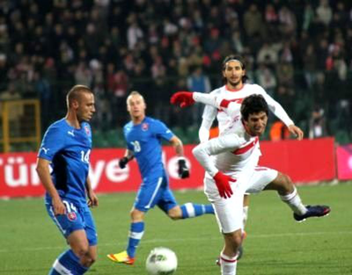 Futbol: Özel Maç -Türkiye: 0 - Slovakya: 2