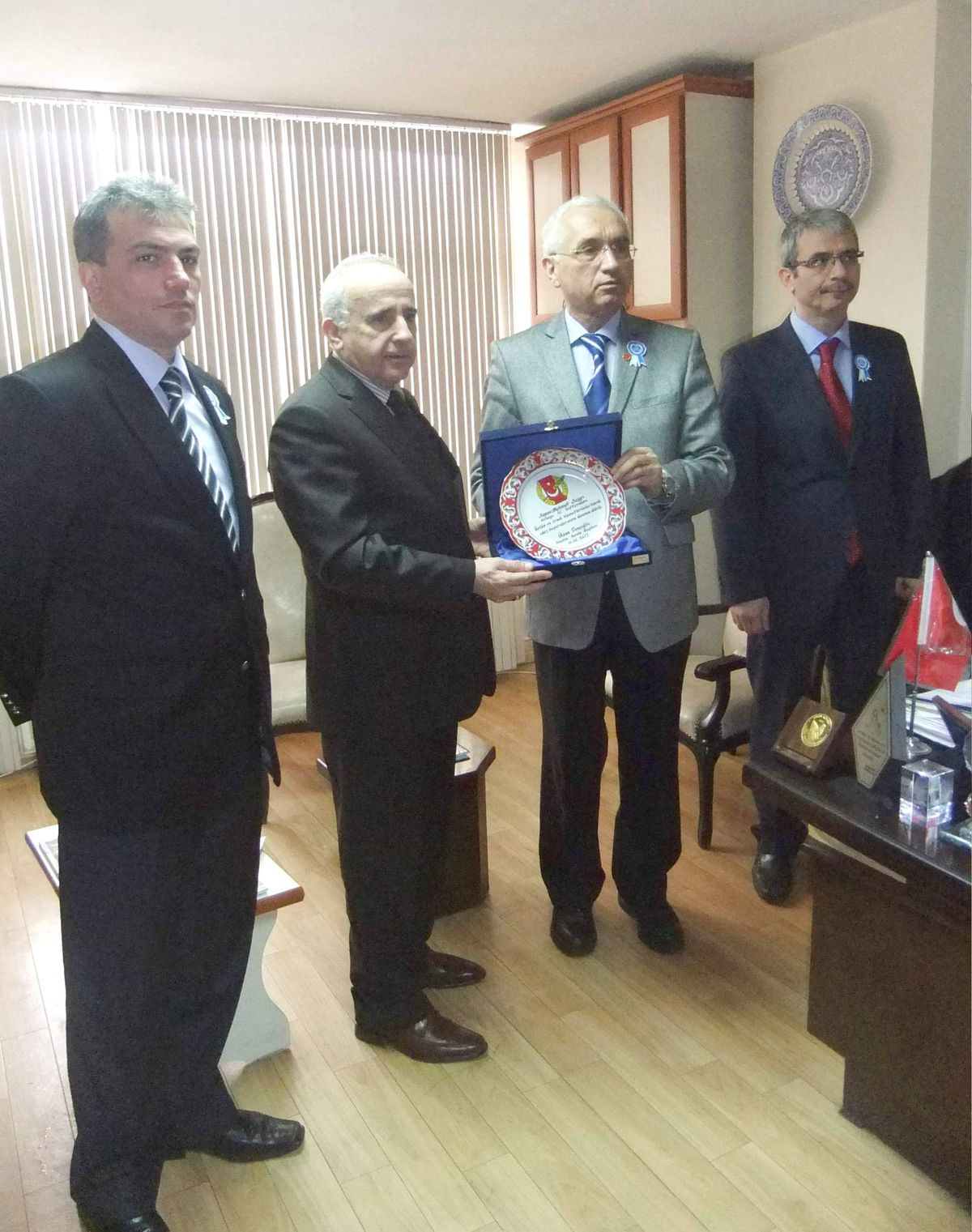 Gazeteciler Cemiyetini Ziyaret Eden Defterdar Mehmet Saygı Açıklaması