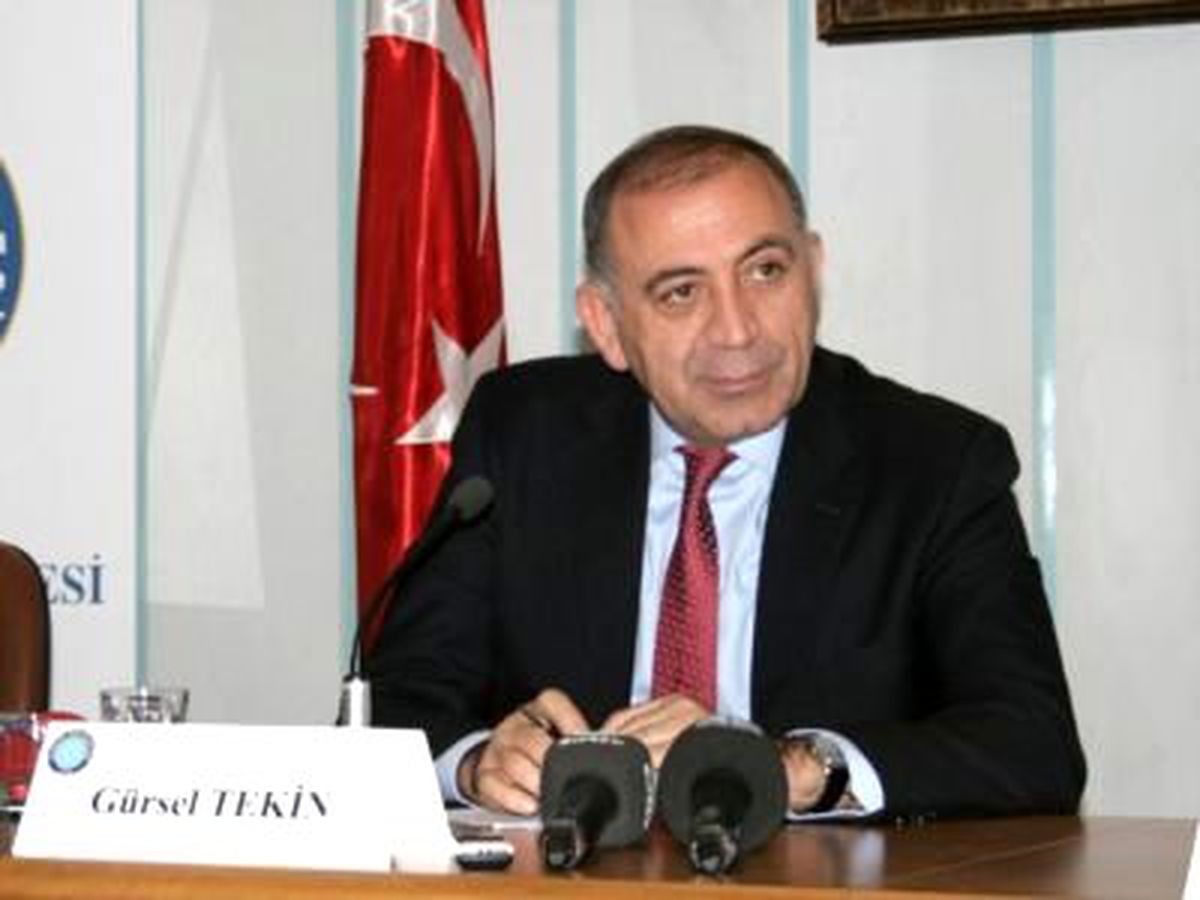 Gürsel Tekin\'den, Arınç\'a Cevap