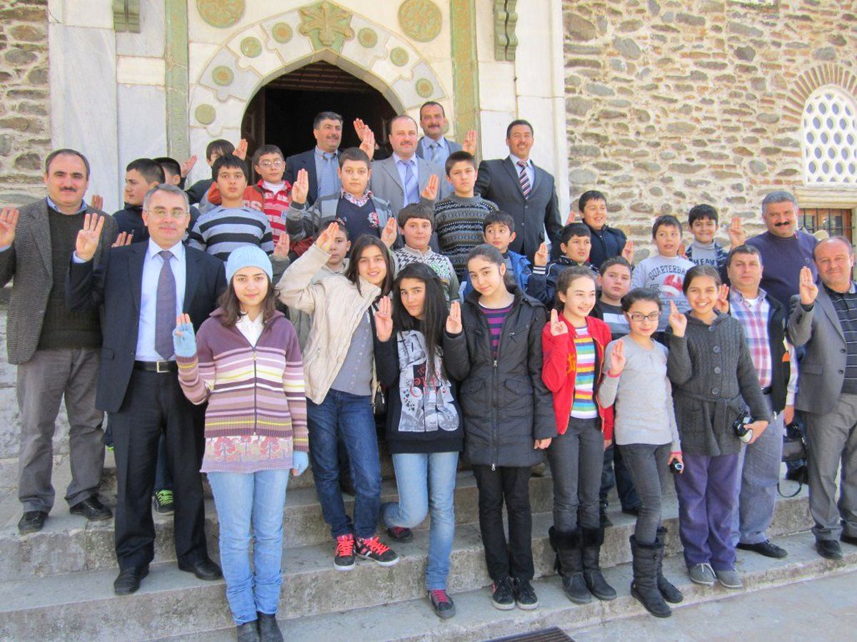 İzciler Camiyi Gezdi