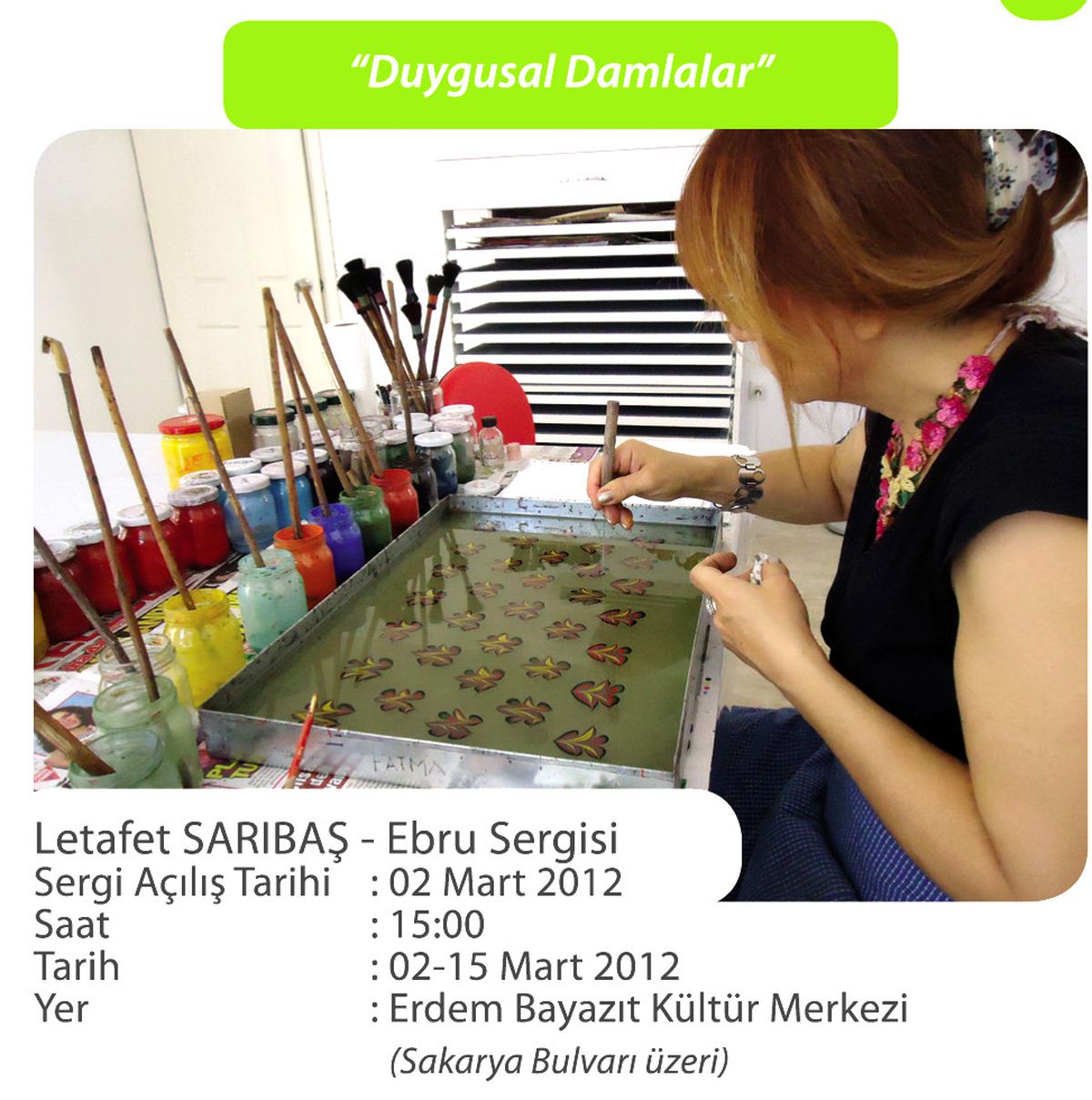 Kepez'de 'Duygusal Damlalar' Sergiye Çıkıyor