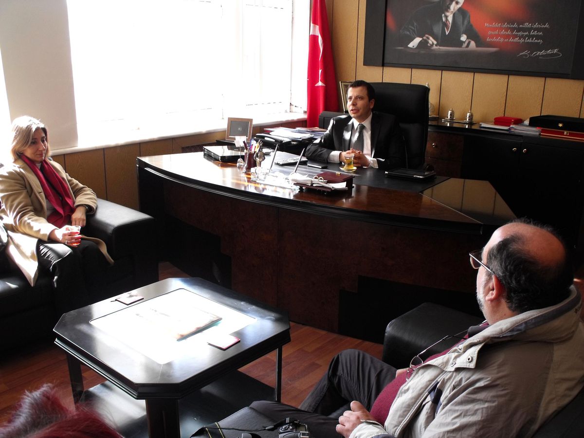 Süleyman Demirel Üniversitesi Heyeti, Rumkale\'yi Gezdi
