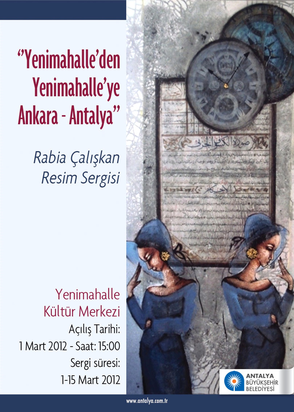 \'Yenimahalle\'den Yenimahalle\'ye Ankara-Antalya\' Sergisi