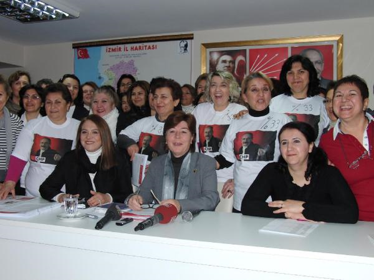 CHP\'li Kadınların \'Yüzde 33\' Sevinci