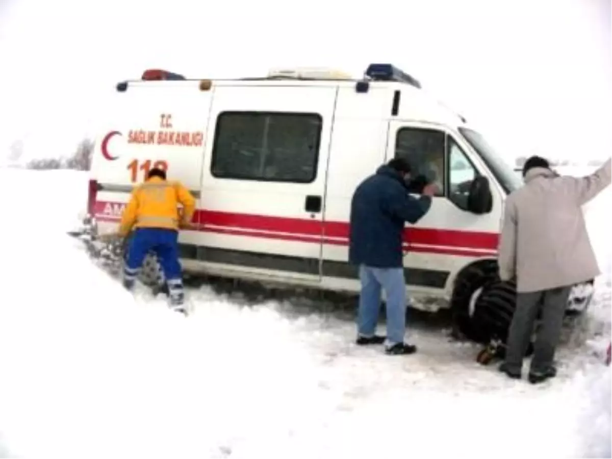 Düzce\'de Paletli Ambulans Devrede