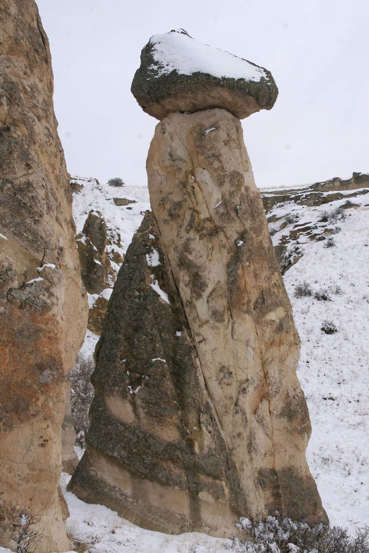Kapadokya\'dan Kış Manzaraları