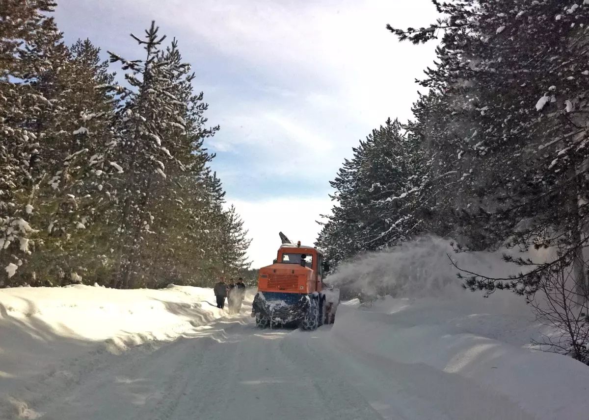 Kastamonu\'da 775 Köy Yolu Ulaşıma Kapalı