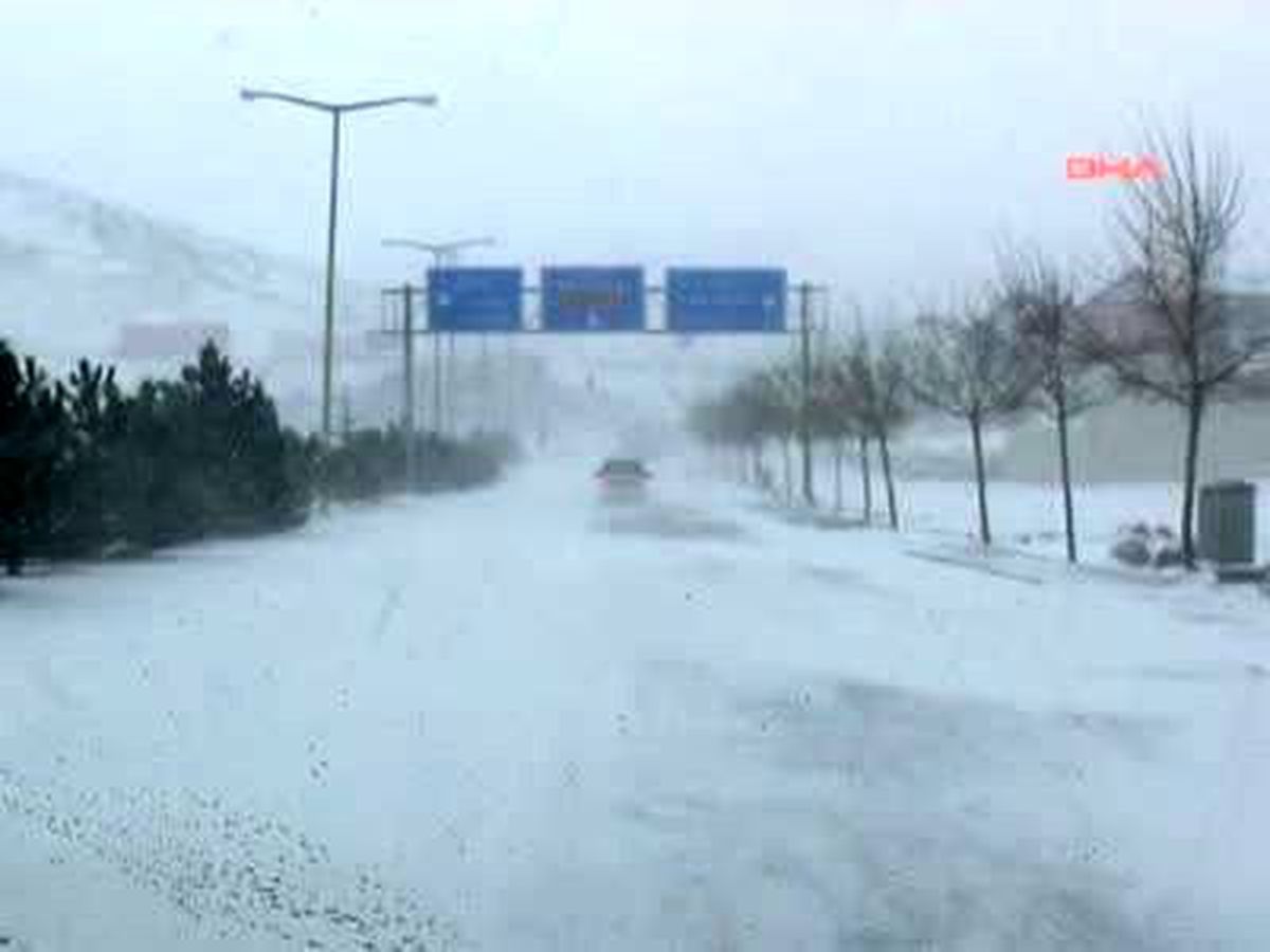 Kayseri Karayolu Ulaşıma Kapandı