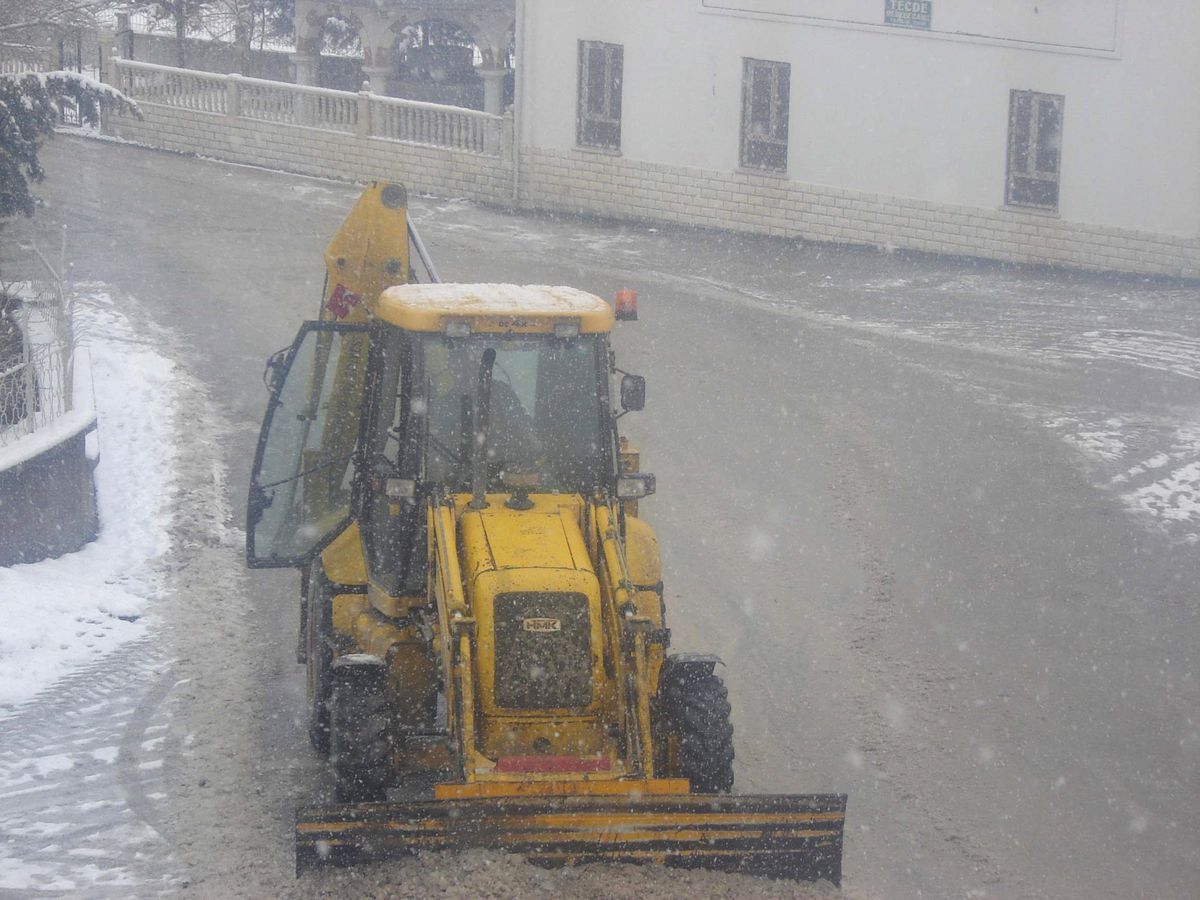 Malatya Merkez Mahallede Kar Sıkıntısı