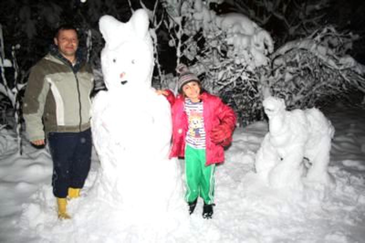 Zonguldak\'ta Eğitime Kar Engelli