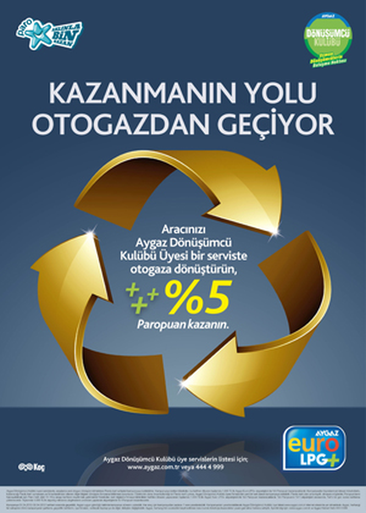Aygaz Dönüşümcü Kulübü Kazandırıyor