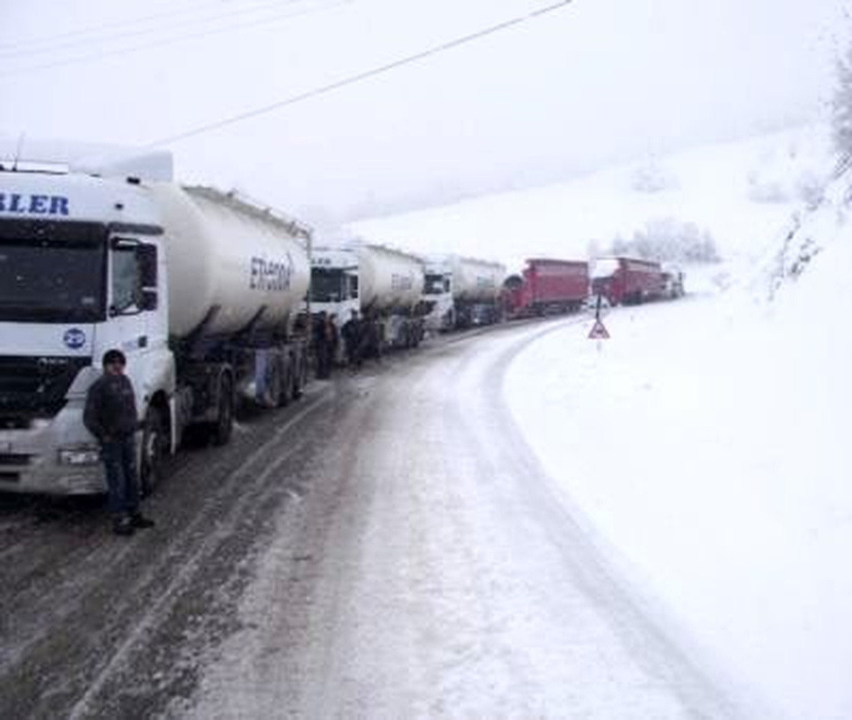 Bolu Dağı'nda Tır ve Tankerlere İzin Yok
