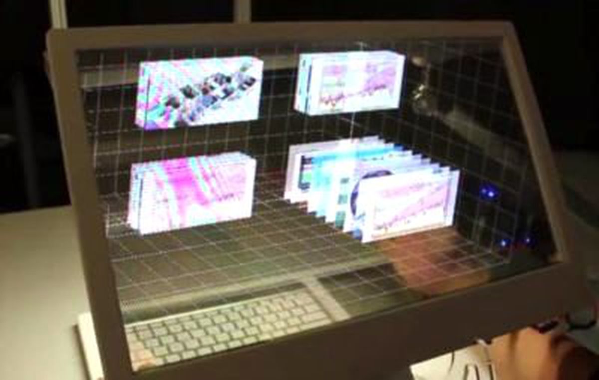 Microsoft\'tan Saydam 3d Masaüstü Arayüzü!