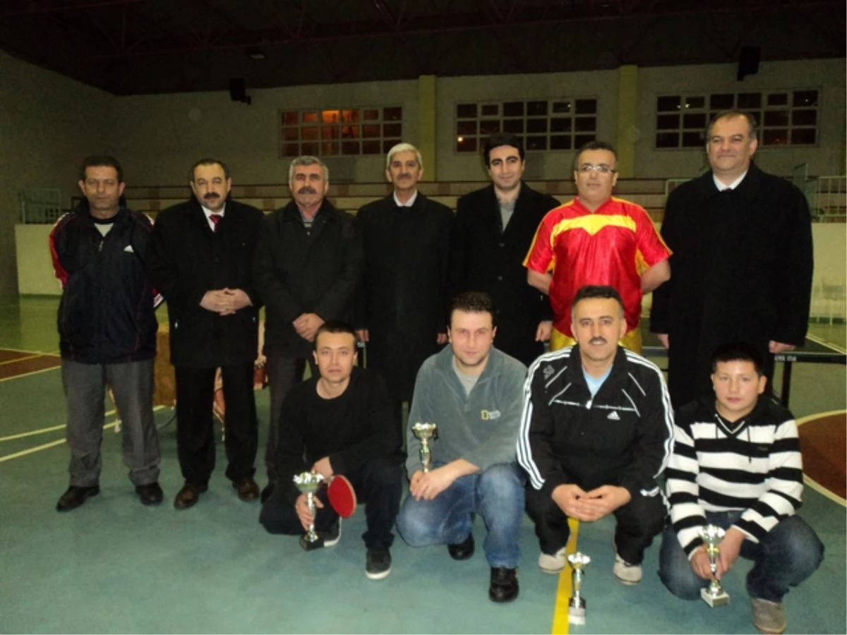 Mustafa Bilmez, Domaniç\'te Düzenlenen Masa Tenisi Turnuvası Şampiyon Oldu