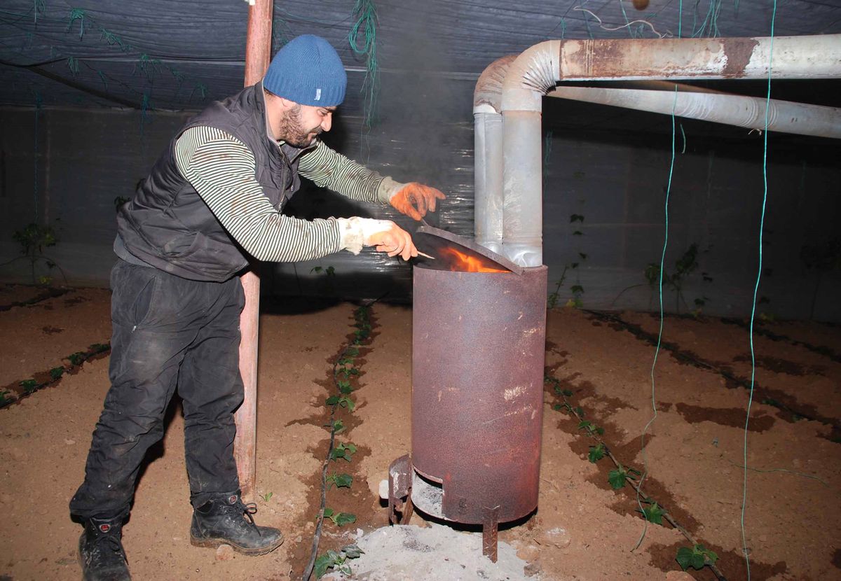 Üretici Seralarda Sabahladı
